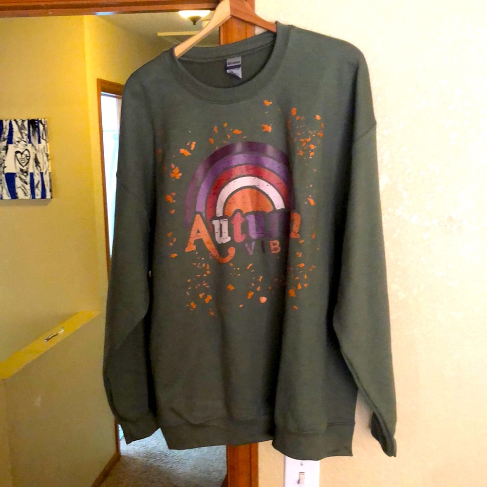 Soft, festive sweatshirt